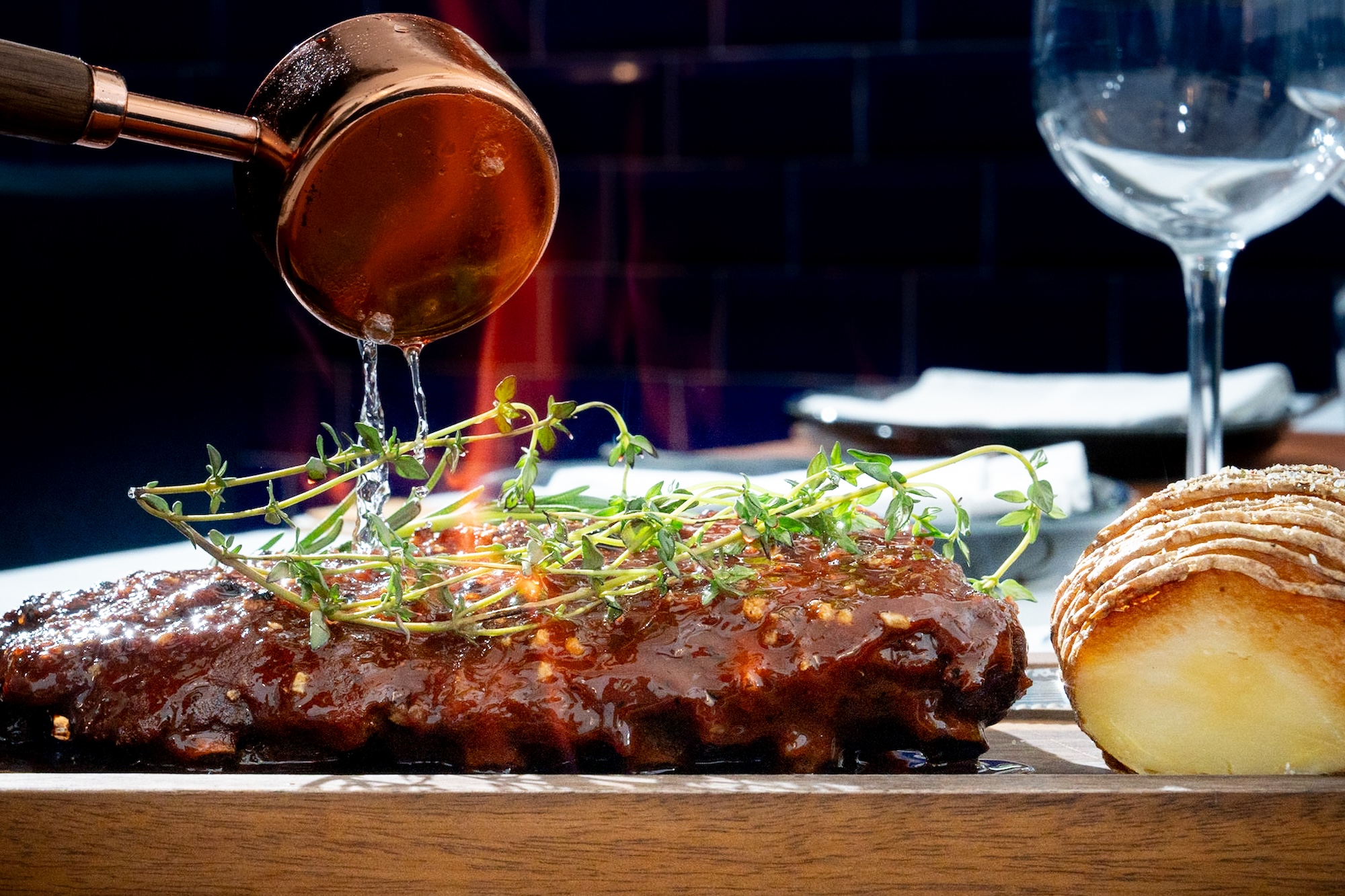 Macau-beer marinated pork ribs