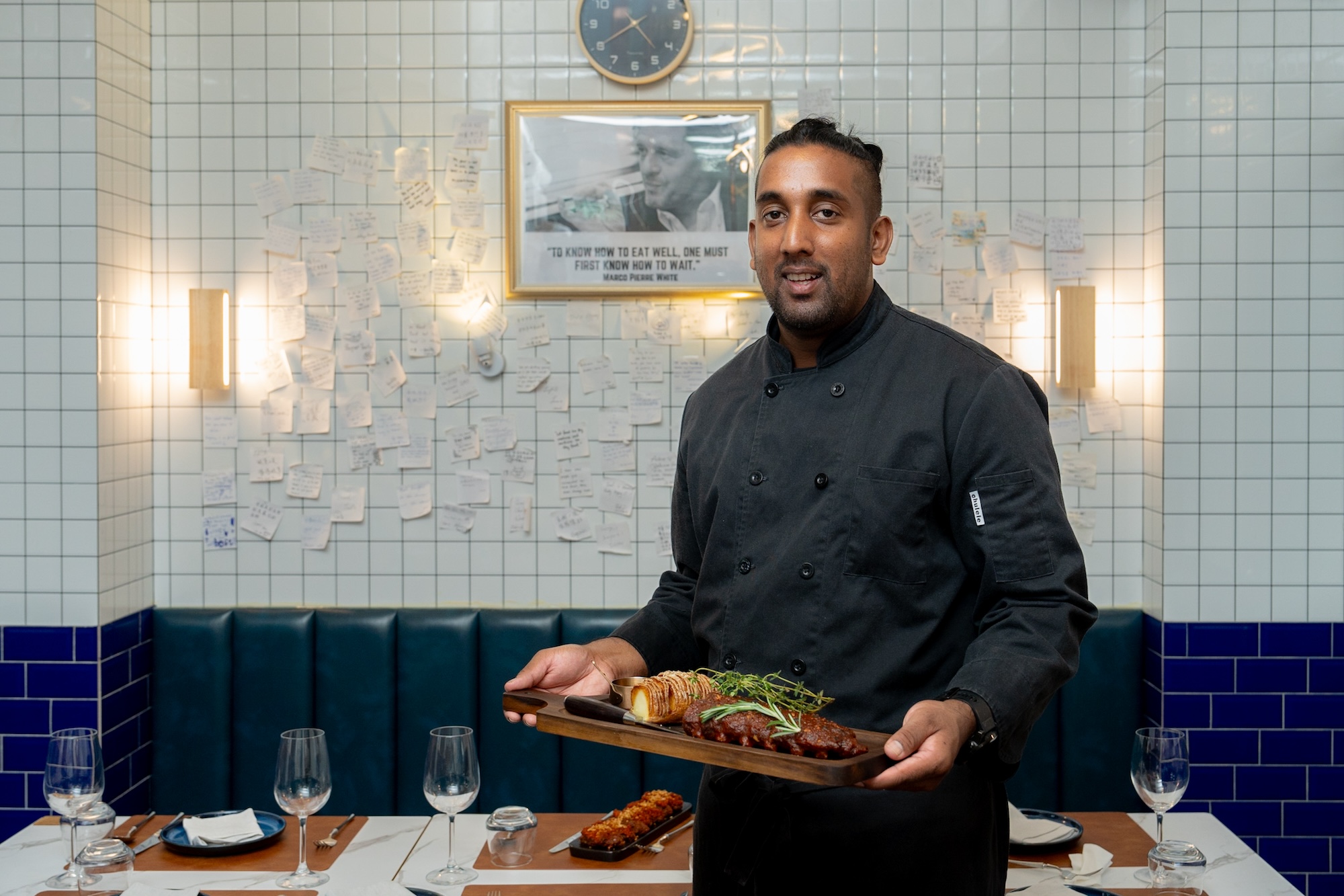 Aria’s Chef Denver Govender pours his heart and soul into family and business