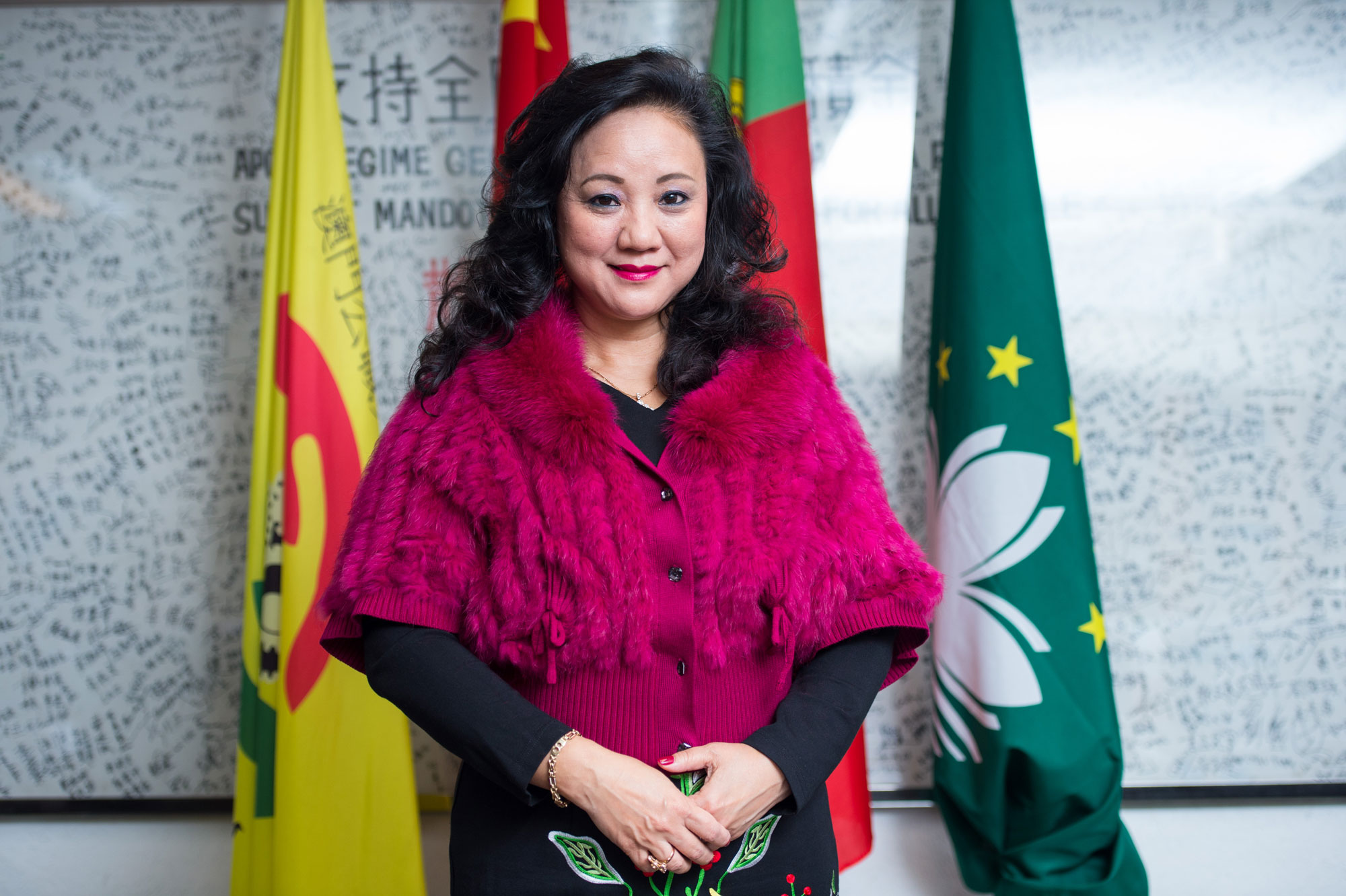 Rita Santos, head of the regional council of the Portuguese Communities