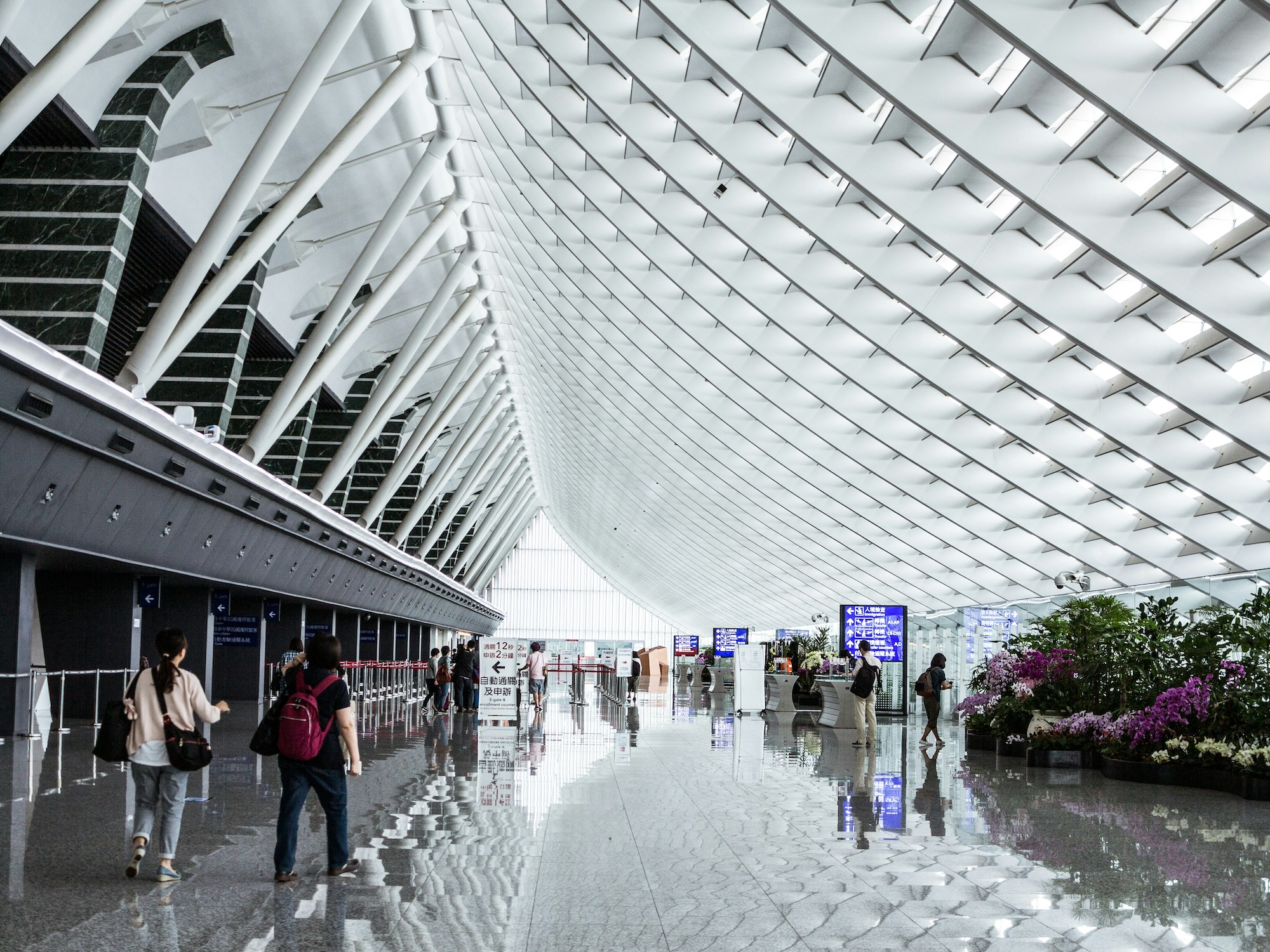 Taiwan airport's health testing